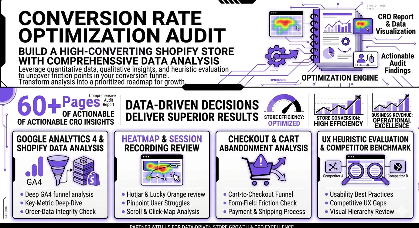Shopify CRO audit and analysis