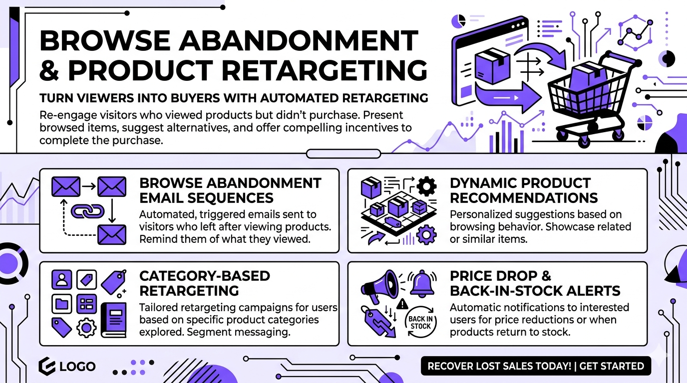 Browse Abandonment - Product retargeting emails