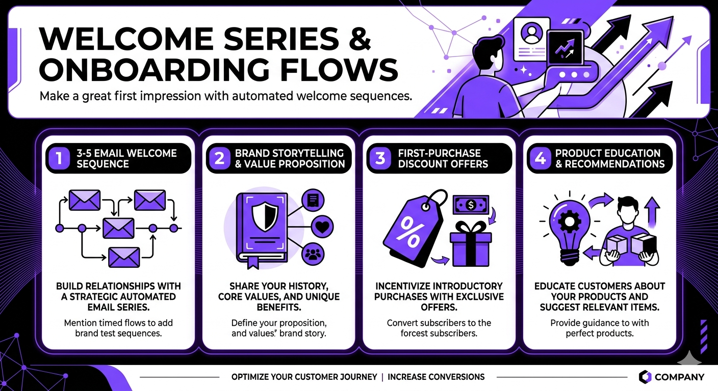 Welcome Series - New subscriber onboarding