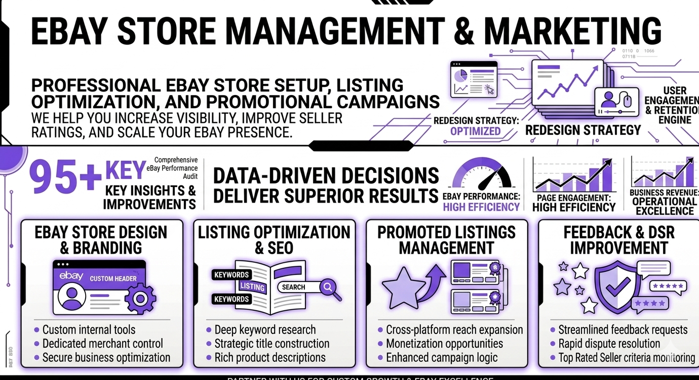 eBay store management