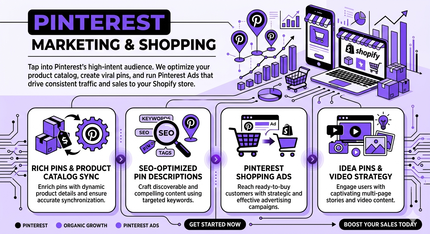 Pinterest marketing for Shopify