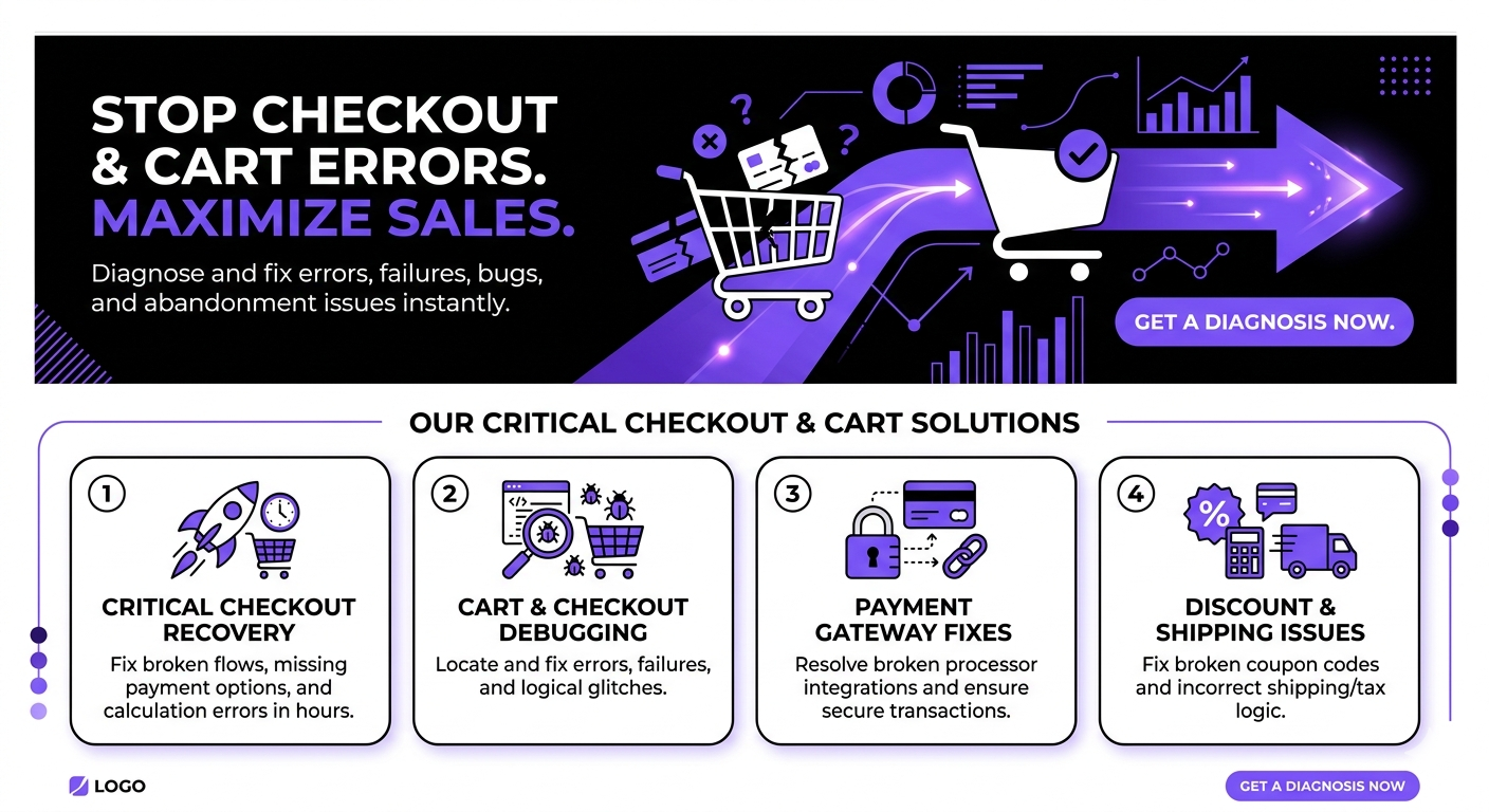 Checkout & Cart Issues Fix