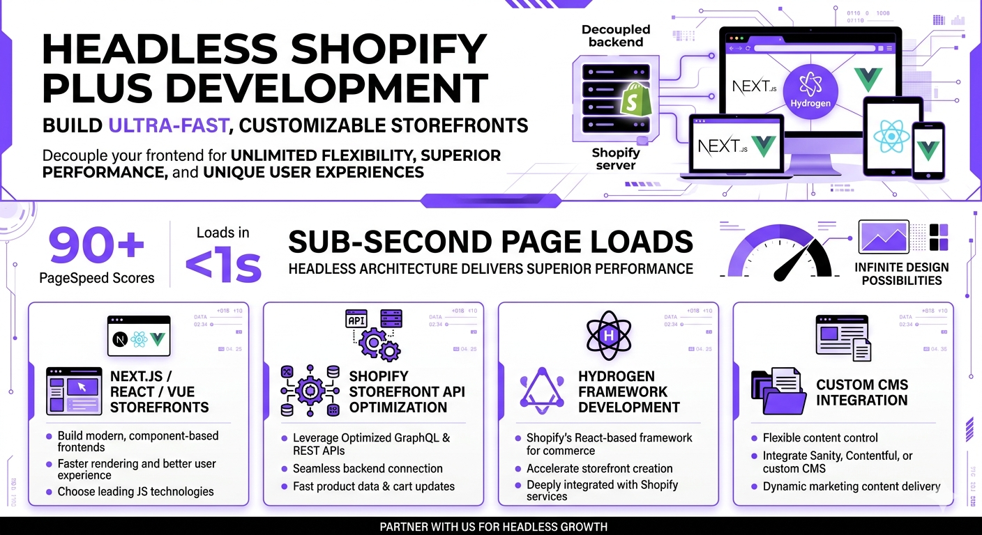 Headless Shopify Plus Development