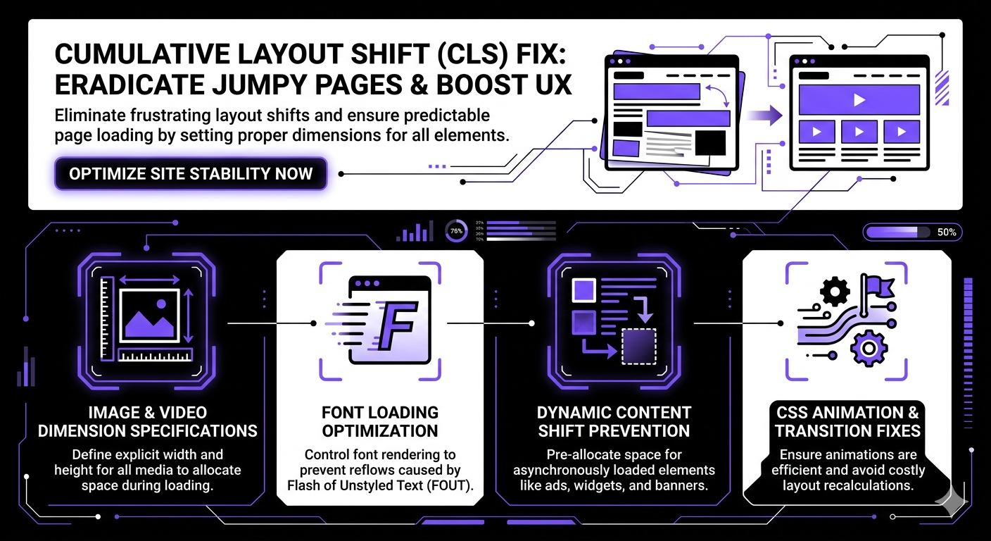 CLS Fix - Cumulative Layout Shift