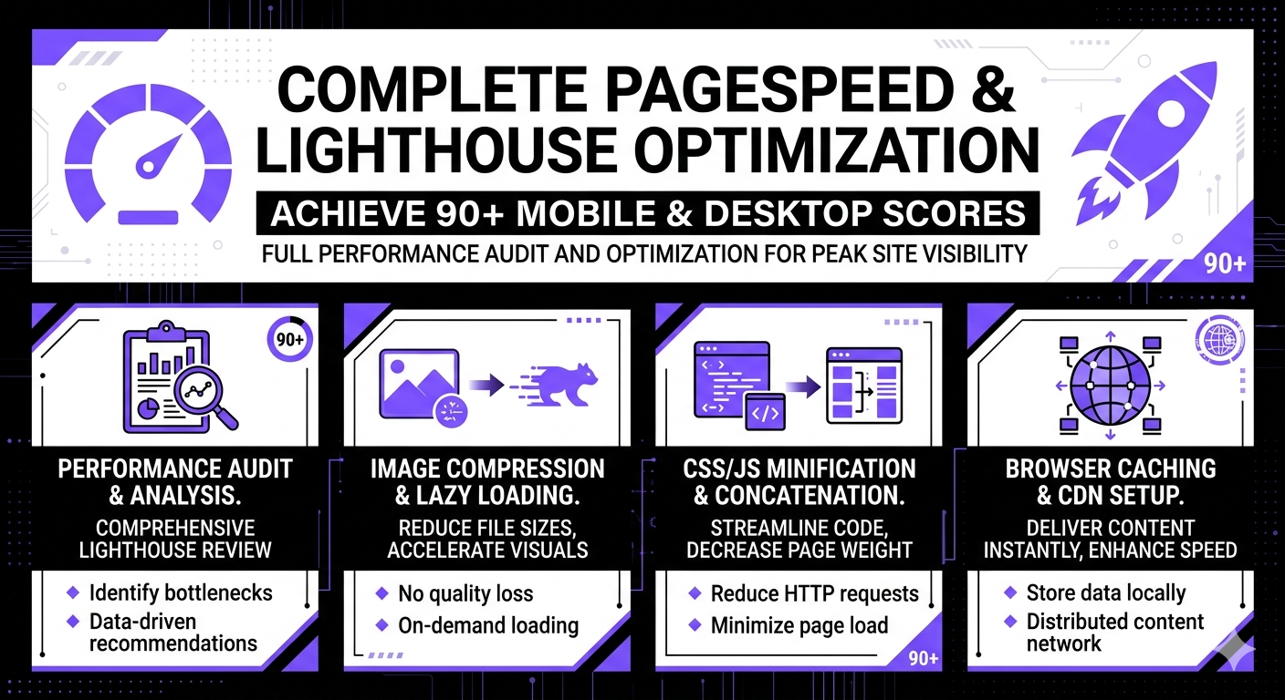 PageSpeed & Lighthouse Optimization